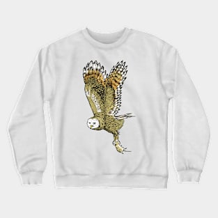 Owl Hunting Day Crewneck Sweatshirt